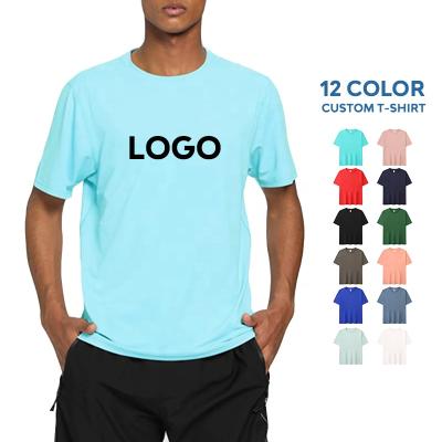 China Anti-Wrinkle Wholesale Popular White Drop Shoulder Custom Print Embroider Logo Mens Oversized T-Shirts for sale