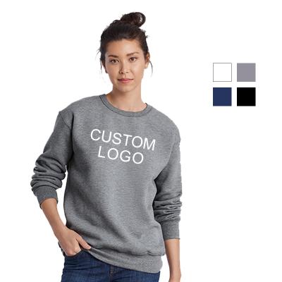 China Custom Anti-wrinkle Quality Cotton Blank Sweatshirt Crewneck Men's Oversized Hoodie OEM No Logo Sweatshirt for sale