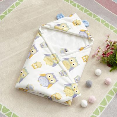 China Wholesale New Feiyou Wearable Style Baby Wrap Organic Cotton Minky Blanket Baby Blanket for sale