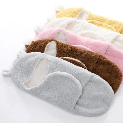 China Feiyou New Double-layer Cotton Velvet Baby Wearable Thick Blanket Feiyou Warm And Comfortable Blanket In Winter for sale