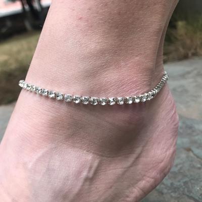 China Feiyou Wholesale Hot Sale Fashion Diamond Full Jewelry Customized Women Anklet Chain Jewelry for sale