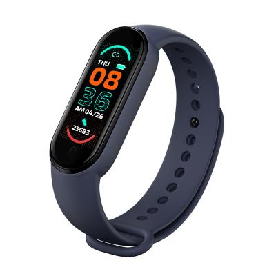 China Hot Selling Touch Screen M5 Blood Oxygen Blood Pressure Rate Meter Step Health Sleep Sports Smart Wristband for sale