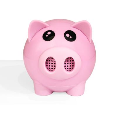 China Wireless Factory direct sale new cute pig small cute portable speaker for sale