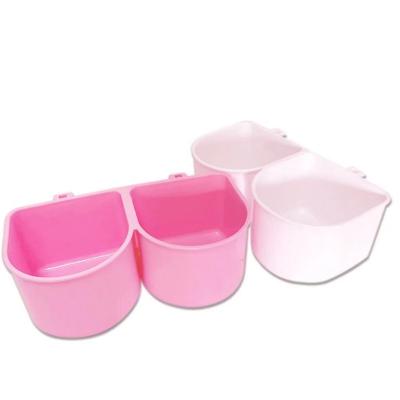 China Candy Color Hard Viable Hard Cheap Plastic Pet Bowl Dog Cat Pet Dish Bowl Feeding Water Supplies Feeder Bowls for sale