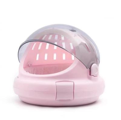 China Multi-Function Portable Cat Viable Portable Bag Box Multi-Function Portable Pet Space Capsule Pet Charter Car Dog Aviation Cage for sale