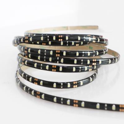 China Black LANDSCAPE SMD 3528 PCB Led Strip Light Flexible LED Strip 2.4W 30LED IP65 Waterproof for sale