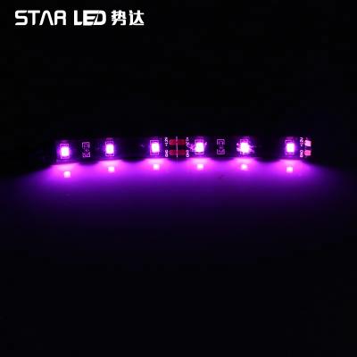 China 4PCS 12 LED LANDSCAPE Atmosphere Lights Red Blue White Multicolor Interior Car Led Strips for sale