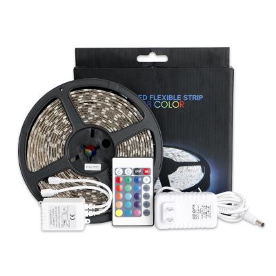 China High Light Waterproof IP65 LANDSCAPE TV Color Changing SMD 5050 DC12V 14.4W RGBW Led Strips With Remote for sale