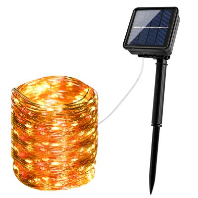 China High Quality Decoration Solar Powered Led String Lights Garden Holiday Christmas Decorative Led Light for sale