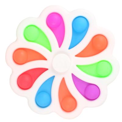 China Simple Worry Relief Fuuny Silicone Stress Toys Sensory Hand Toys Push Bubble Kids Sticky Person Key Chain Sensory Toys for sale