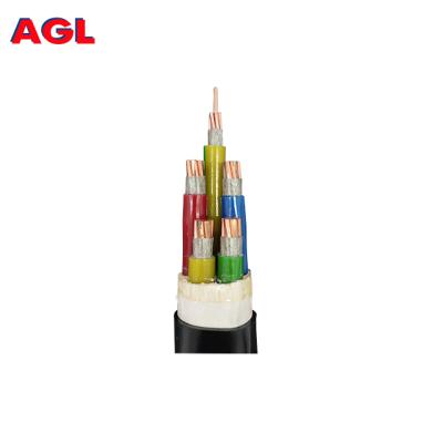 China Underground 5 Core Copper Conductor XLPE Insulation Power Cable for sale