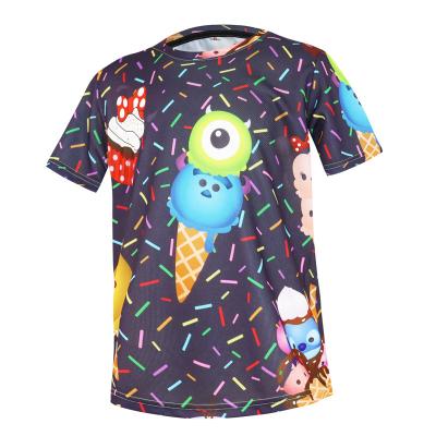 China Breathable Plain Kids T-shirts Custom Logo Blank Kids T-shirts for Boys and Girls for sale