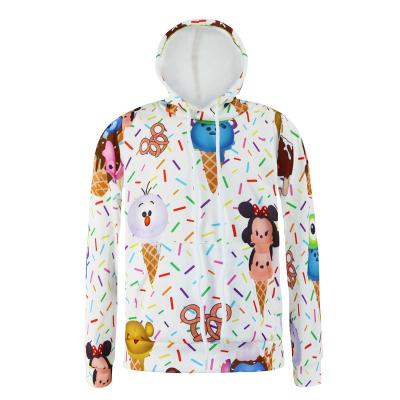 China Multi Color Boys Anti-Shrink Girls Clothes Unisex Cartoon Sublimation Hooded Hoodies, Anime Hoodie Dropshipping for sale