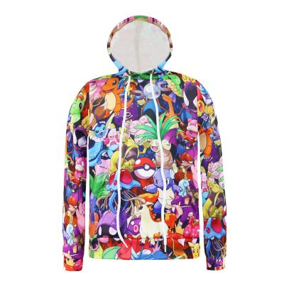 China Spring Logo Men&'s Hoodie Custom Made Anti-shrink Hoodie Super Anime Cosplay 3D Clothing Printing Kids Hoodie for sale