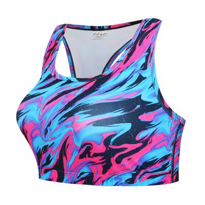 China Breathable Fitness Bra Women Gather Set Sports Shockproof Bra Yoga High Intensity Running Vest for sale