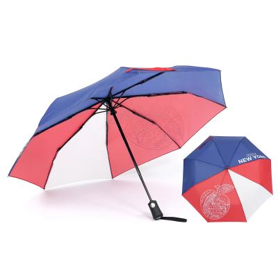 China High quality new hot sale fashion minimalist full print automatic open fancy windproof umbrella for sale