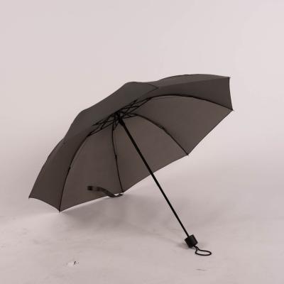 China New Arrival Classic Manual Fold 3 Open Umbrella Minimalist Custom Design Logo for sale