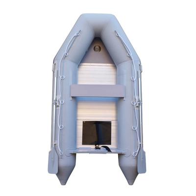 China High Quality CE PVC Inflatable Fishing Boat Canoe Kayak with Paddles, Pump and Carry Bag for sale