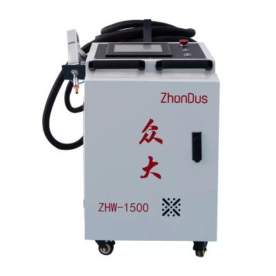 China Garment Shops 1000w 1500w 2000w 3000 Handheld Laser Welding Machine for sale