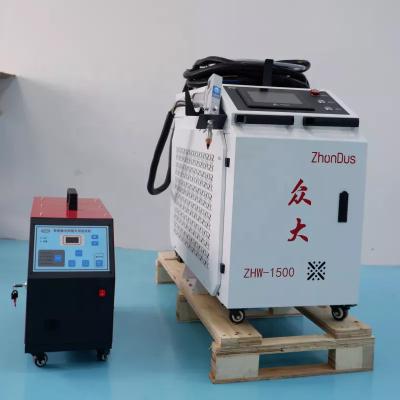 China Building material shops small handheld metal stainless steel aluminum alloy laser welding machine 1000w for sale