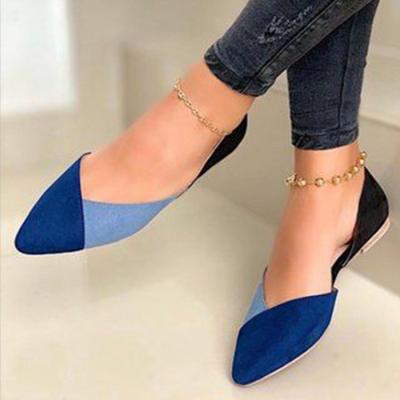 China Fashion trend women's shoes large size single shoes 2021 retro comfortable women's casual shoes platform flat bottom flat color for sale