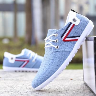 China Spring and summer new season spring and summer trend fashion canvas outdoor running large size men's shoes soft-soled comfortable sports shoes for sale