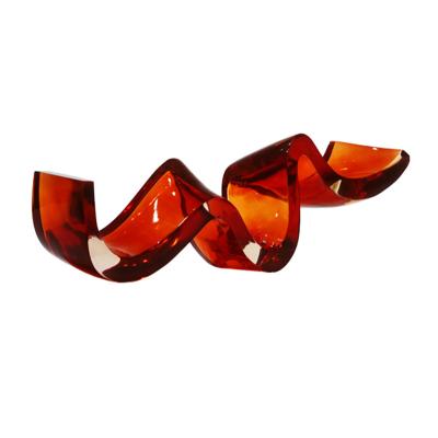 China Europe Hot Sale High End Quality Resin Abstract Artwork Open Sculpture For Hotel Office Club Bar Home Decor for sale