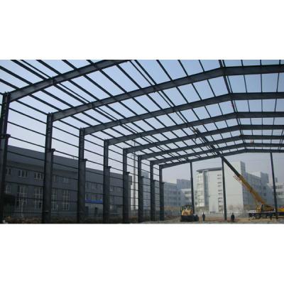 China Steel workshop EU standard prefab steel structure C/Z purlin truss clearspans pavilion building for shelter shed/mezzanine canopy H-beam for sale