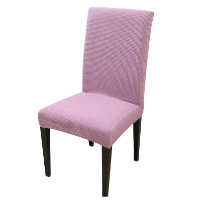 China High Quality Waterproof Morden Jacquard Pure Color Chair Cover for sale