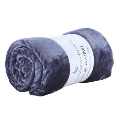 China PORTABLE Micro Flannel Fleece Wrap Blankets for sale