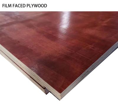 China Traditional 18mm RED phenolic plywood for construction film faced plywood for formwork plywood manufacturer for sale