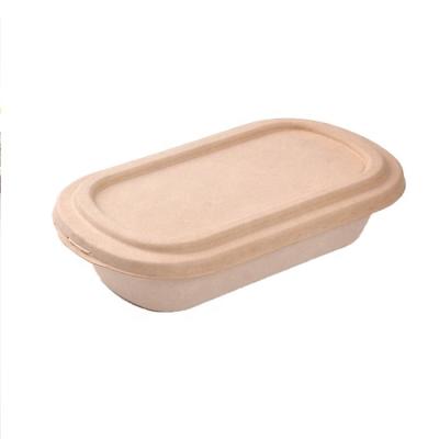 China Eco-Friendly Compostable Eco-Friendly Pulp Lunch Box for sale