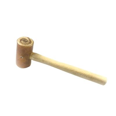 China OWDEN Leather Craft Professional Extra Size Green Leather Leather Mallets Leather Craft Tools Hammer for sale