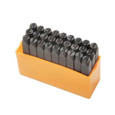 China OWDEN 27PCS Industry Lowercase Letter Punch Stamp Set Steel Stamp Punch Set Alphabet Punch Set for sale