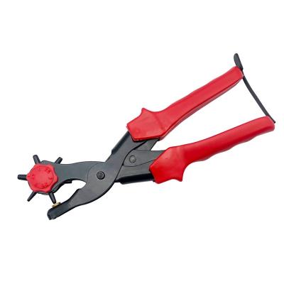 China OWDEN Industry High Quality Multifunctional 6 in 1 Leather Punch Pliers for sale