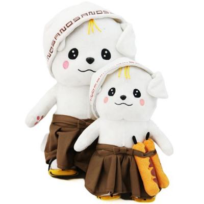 China Decoration Producing Halloween Fairy Gift Cute White Fairy Toys Plush Doll With Hat And Dress for sale