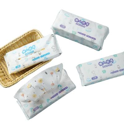 China Sustainable RTS boxed logo customize thick lazy rag dry and wet daily kitchen white dish cleaning cloth 25*25 cm for sale