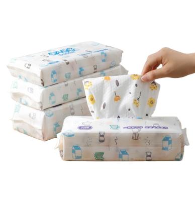 China Sustainable Factory Wholesales PP Pulp High Water Absorption Non Woven Kitchen Dish Cloth Roll For Dish Washing for sale