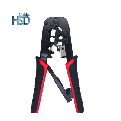 China Multi Function Network German RJ45 Crimp Tool Crimper 568 568R N568 N568R Crimping Type For RJ45 RJ11 RJ12 Connector for sale