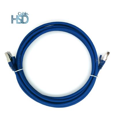 China High quality PC S/FTP factory price cat 6A patch cord enthenet patch cables for sale