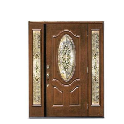 China 36in x80in Fiberglass Doors Waterproof Exterior With View For Home for sale