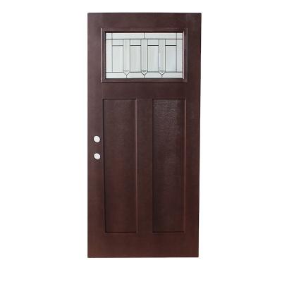 China China Supplier Modern Fiberglass Multifunctional Wrought Iron Door for sale