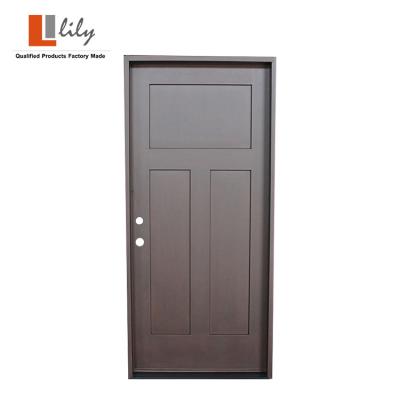 China Chinese Fiberglass Waterproof Front Door Skins Philippines Material French Compound Security Doors for sale