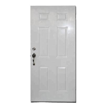 China 2021 Latest Design CE China Supplier Hot Sale Cheapest Price Waterproof Metal Security Steel Door for sale