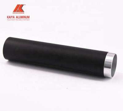 China Luxury Aluminum Tube Faucet Tooth Oxidized Black Matte For A Flashlight In An Aluminum Case for sale