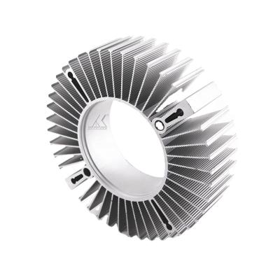 China High Precision Custom Heatsink Nature Anodizing Aluminum Radiator for sale