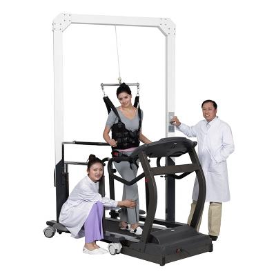 China Manual Control Stroke Rehabilitation Equipment Gait Training Medical Treadmill for sale