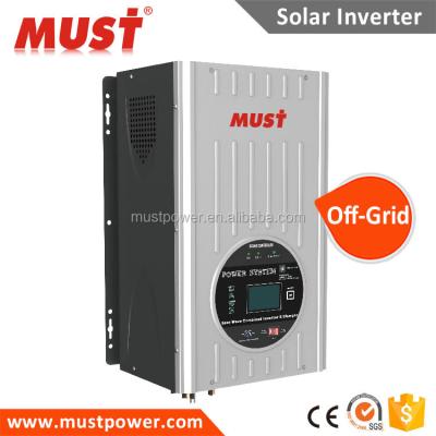 China MUST Inverter PV3000 MPK 1kw-6kw Low Frequency Solar Inverter Welding Machine 570*355*300mm for sale