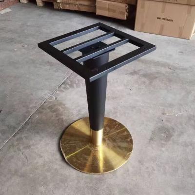 China Disassemble New Style Industrial Stainless Steel Metal Table Base Workbench Desk Dining Table Furniture Legs for sale