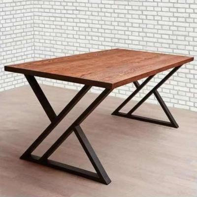 China Wholesale new design modern dining cafe metal table furniture legs for sale